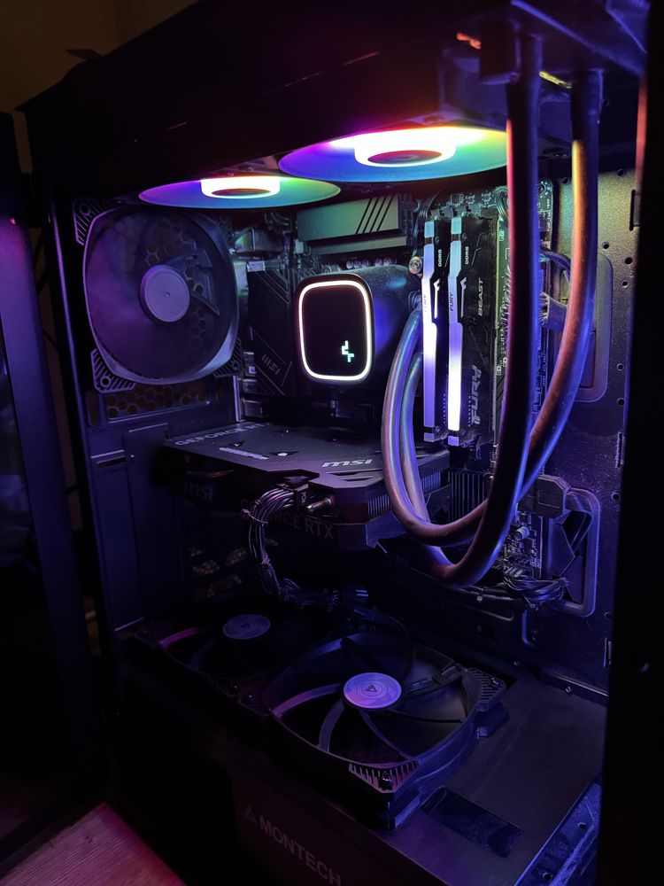 Топовий ігровий ПК Дешево i5-12400f 4060 8gb монітор 180hz 27дюймів