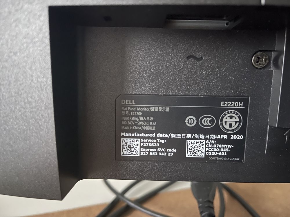 Monitor DELL E2220H polecam!