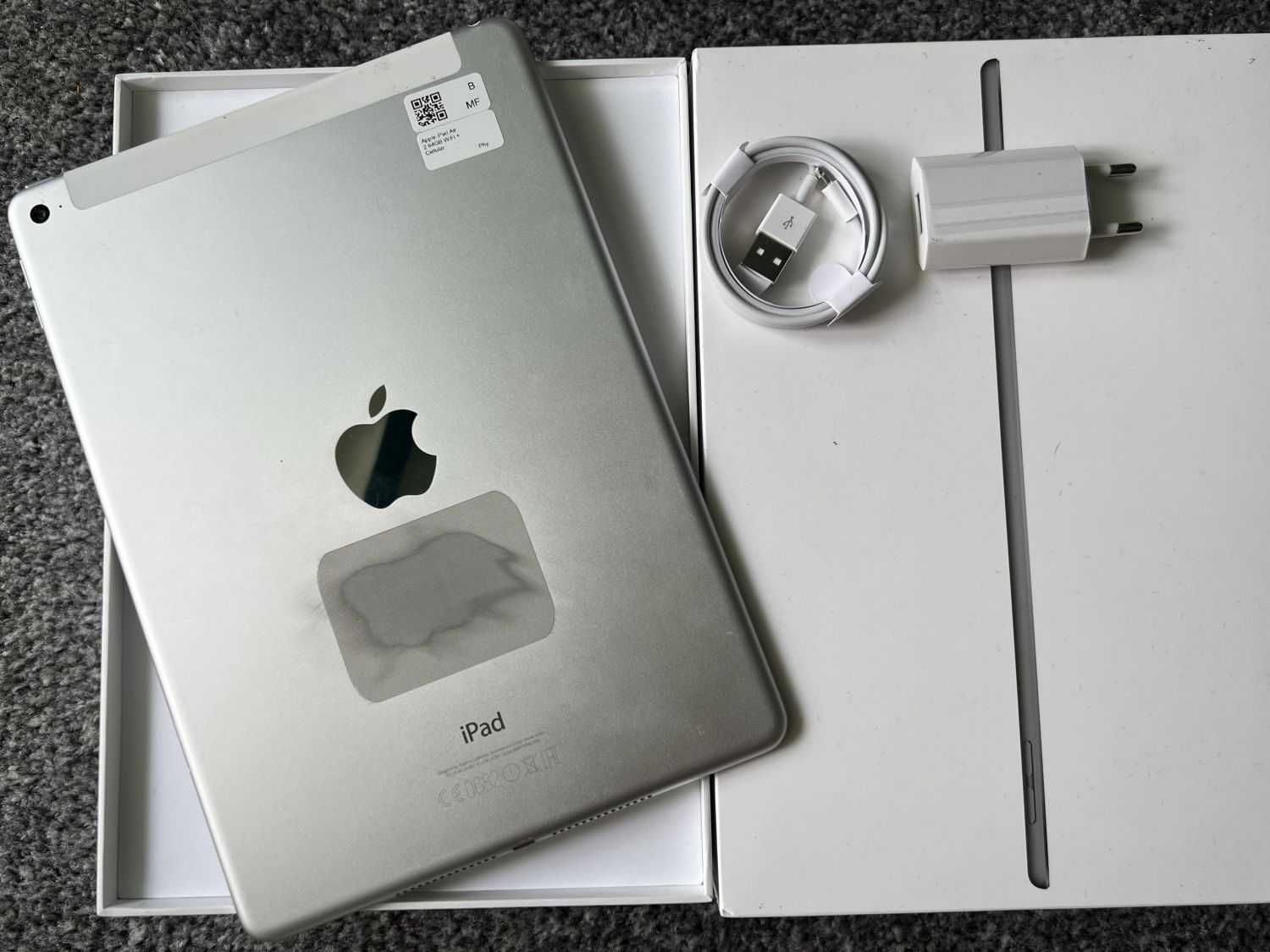 Tablet Apple iPad Air 2 64GB WIFI Cellular LTE Silver FAKTURA VAT 23%