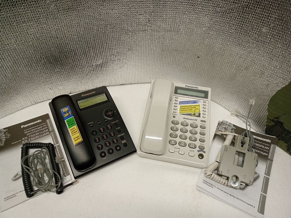 Телефонні апарати Panasonic з дисплеями. НОВІ!