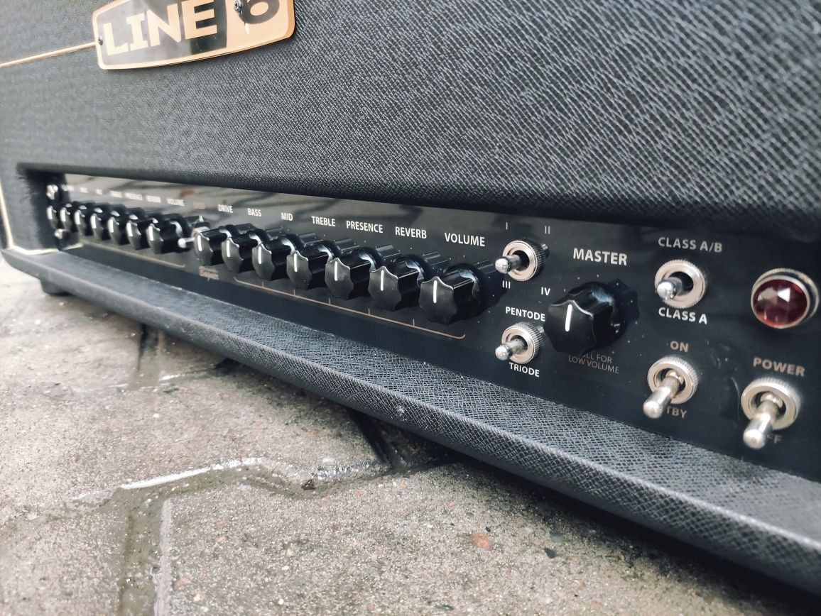 Line 6  Bogner DT50 Head lampowy 50W gitarowy wzmacniacz