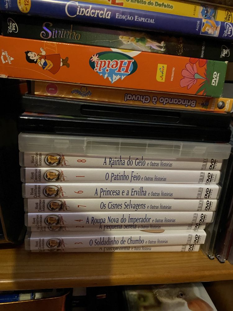Dvds de filmes infantil muitos