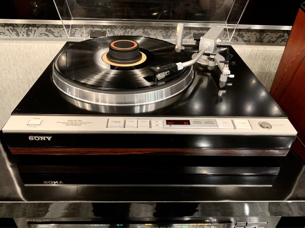 Sony PS-X75 виниловый проигрыватель - Проигрыватель винила