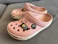 Buty Crocs C10/11 klapki z 2 przypinkami!