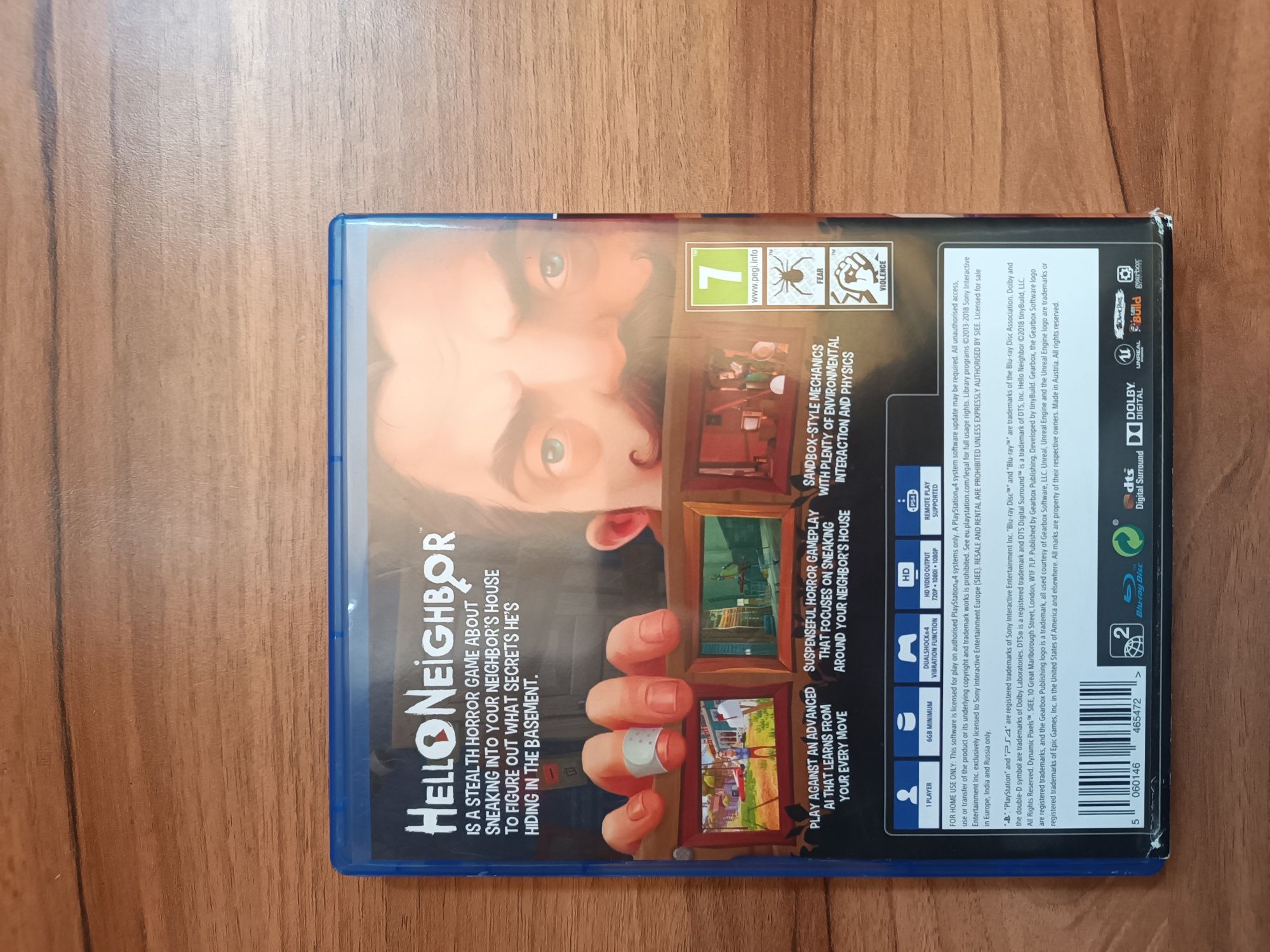 Hello neighbor na ps4