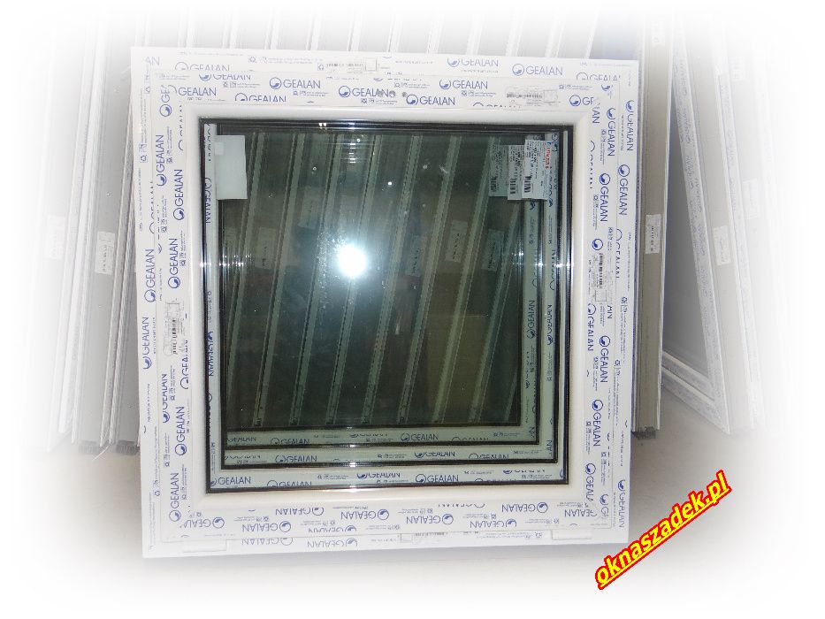 900 x 900 R+U Okna PCV od ręki! Nowe okno Szadek