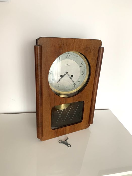 Stary zegar Metron ZS 102 , zegar scienny Vintage metron lata 60 Regri