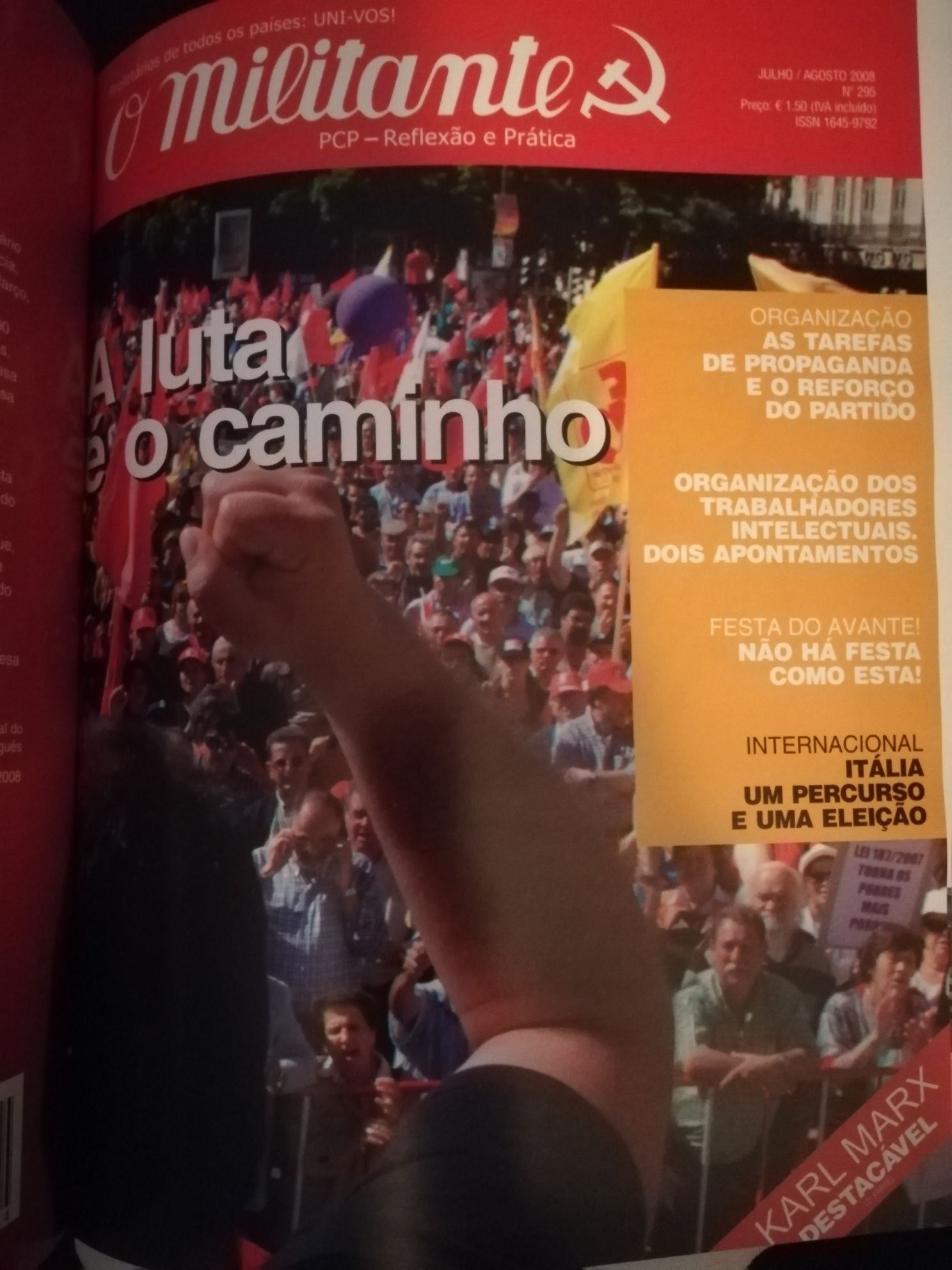 O Militante Boletim de Organização do Partido Comunista Português