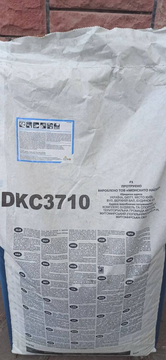 Продаж професійного насіння кукурудзи DKC 3710.