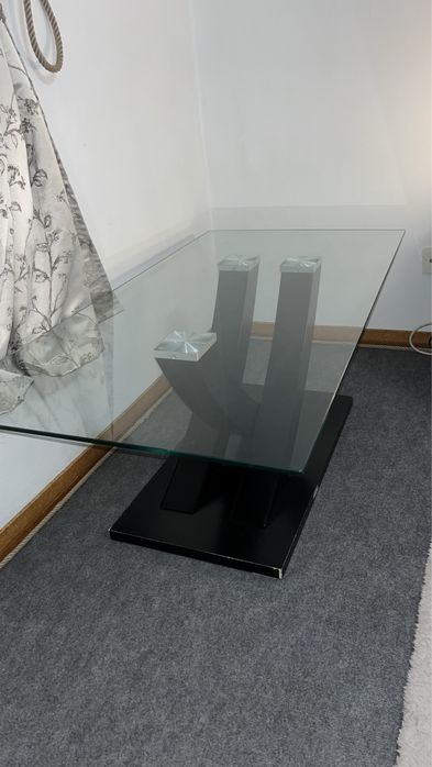 Mesa de centro de vidro em otimo estado