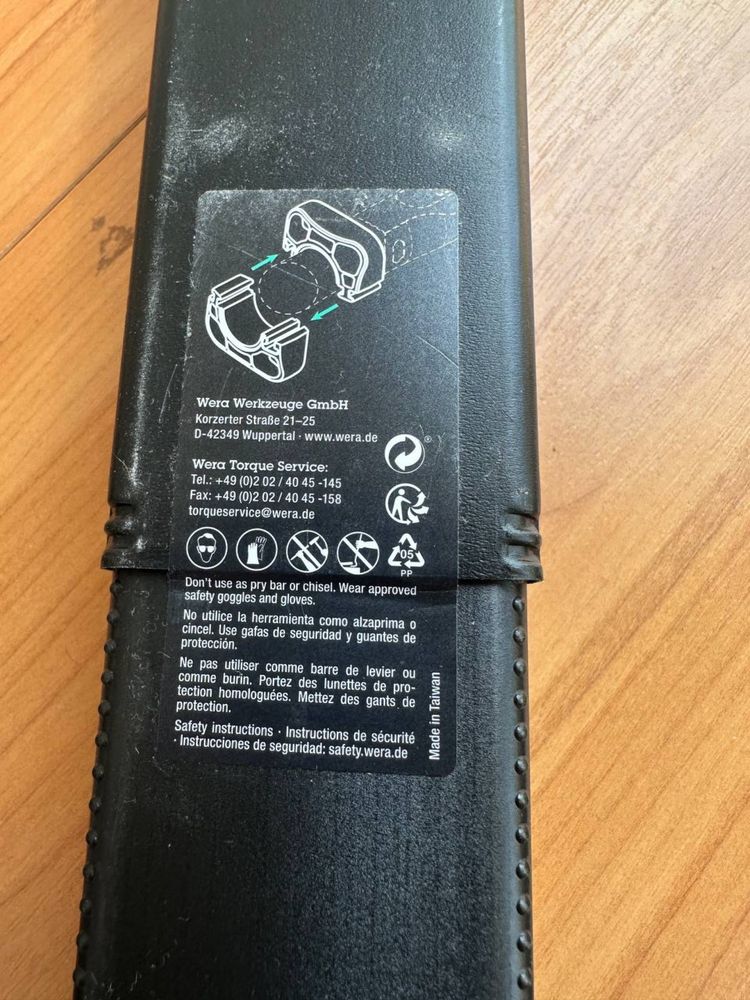 Динамометричний ключ з тріскачкою та реверсом Wera Click-Torque C 3