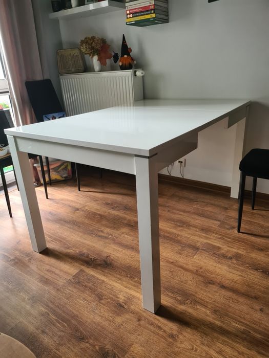 Stół rozkładany 90x90 +45cm