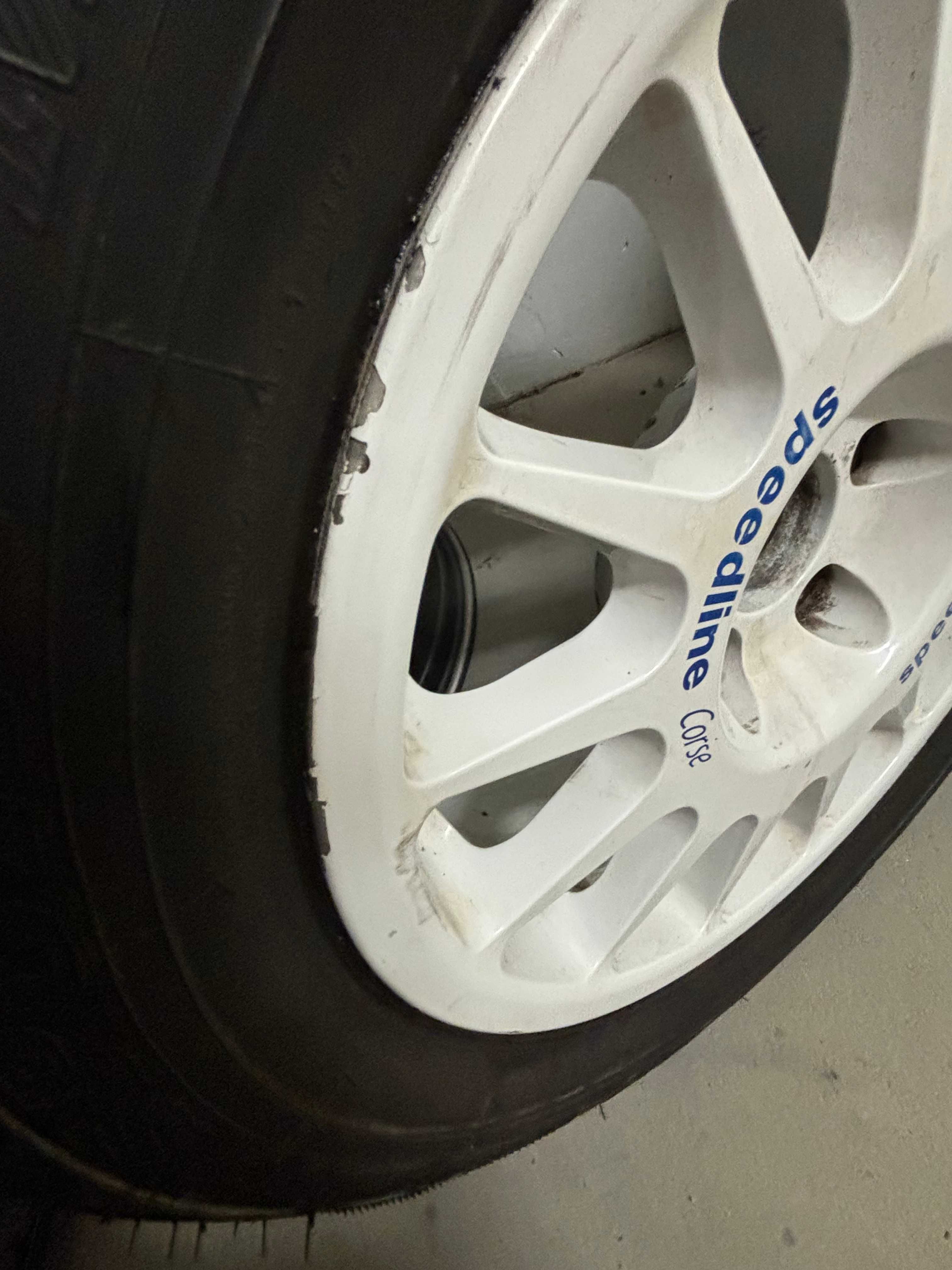 Felgi Speedline corse Lancer EVO 5-9 15x7" z oponami zimowymi
