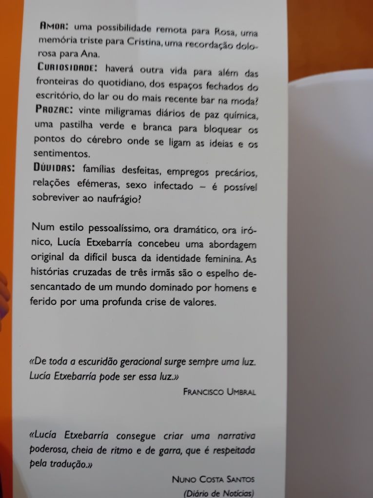 Amor, Prozac Curiosidades e Dúvidas