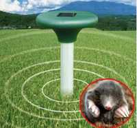 Ультразвук отпугиватель кротов Solar Rodent Repeller солнечная панель