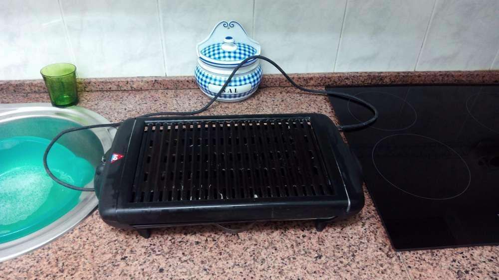 Grelhador eletrico sem fumos