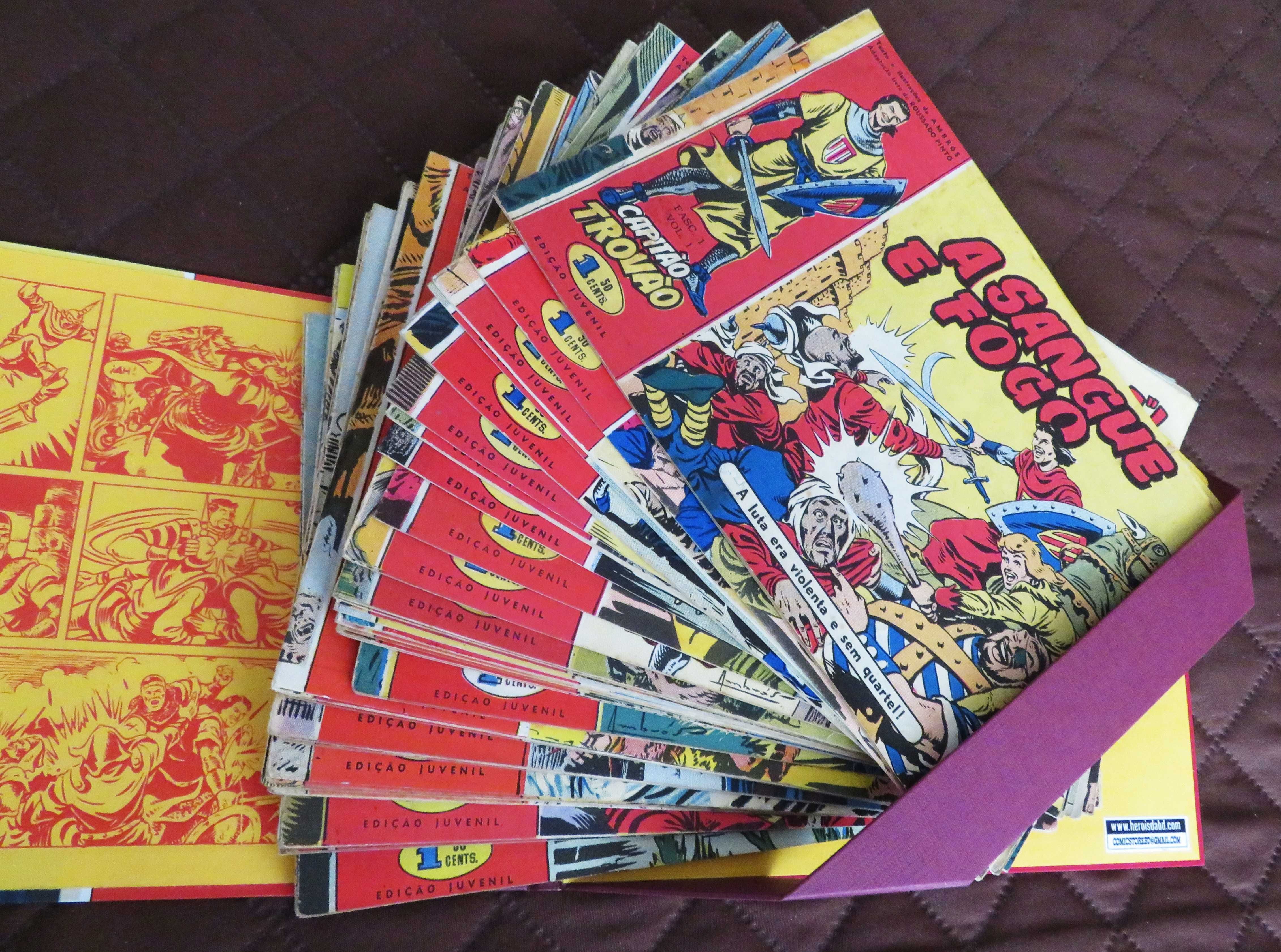 Capitão TROVÃO - Capas para guardar a coleção ( EXCLUSIVO)