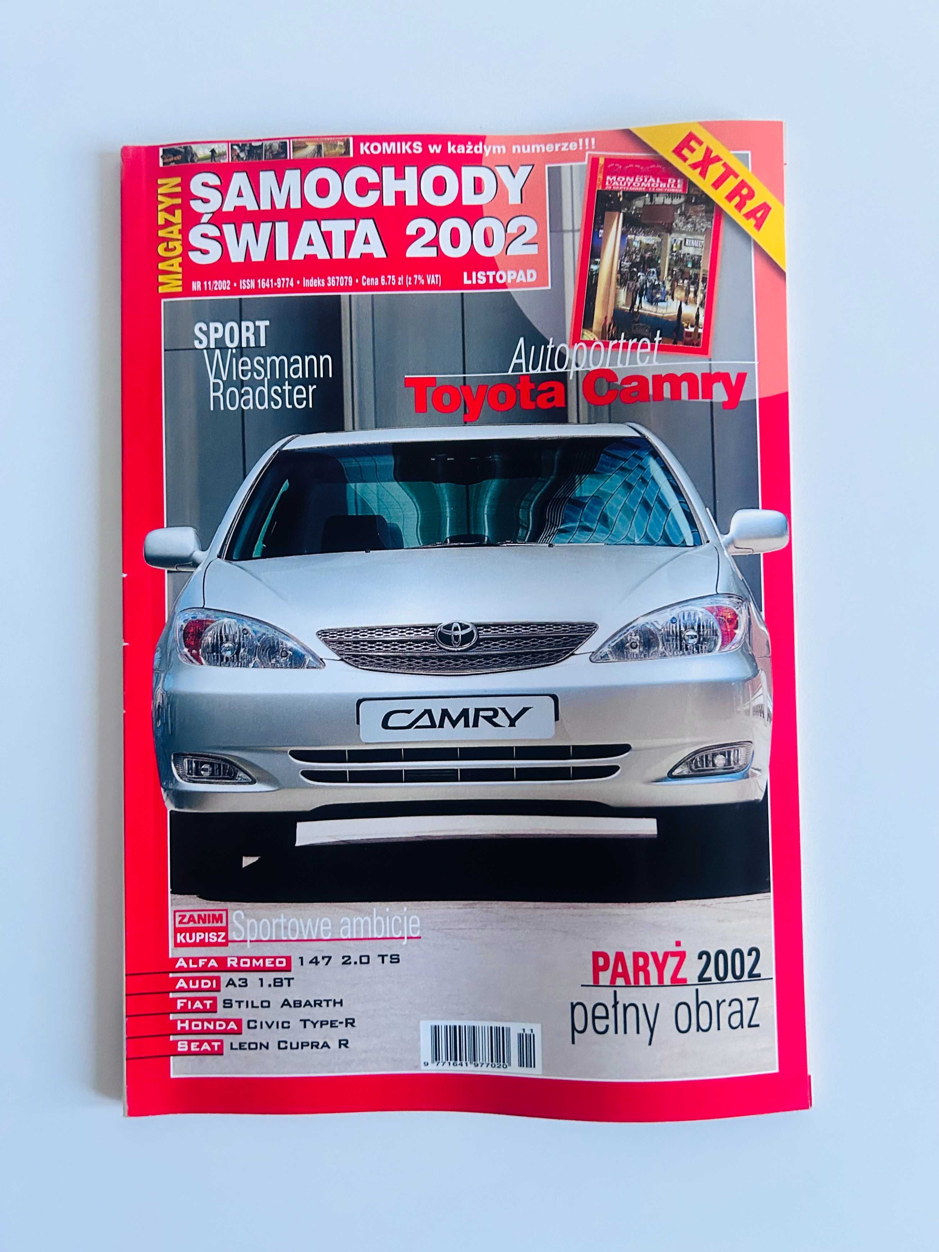 Samochody Świata 2002 r. Magazyn / Katalog Samochody Świata 2002 r.