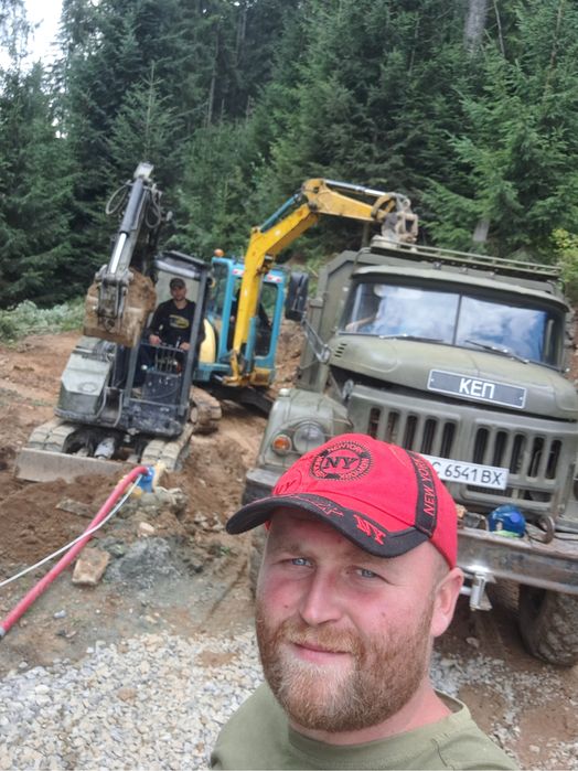 Послуги ескаватора і самосвала Микуличин