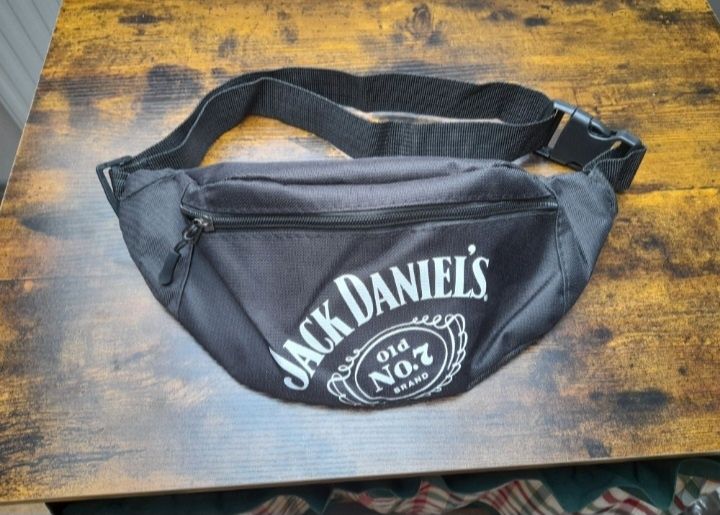 "Jack Daniel's" пiдтяжки та торбинка з  ременем подарунок