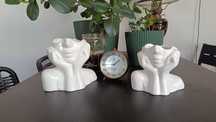 Ceramiczny wazon twarz,artystyczny,rzeźba,dekoracyjny artystyczny