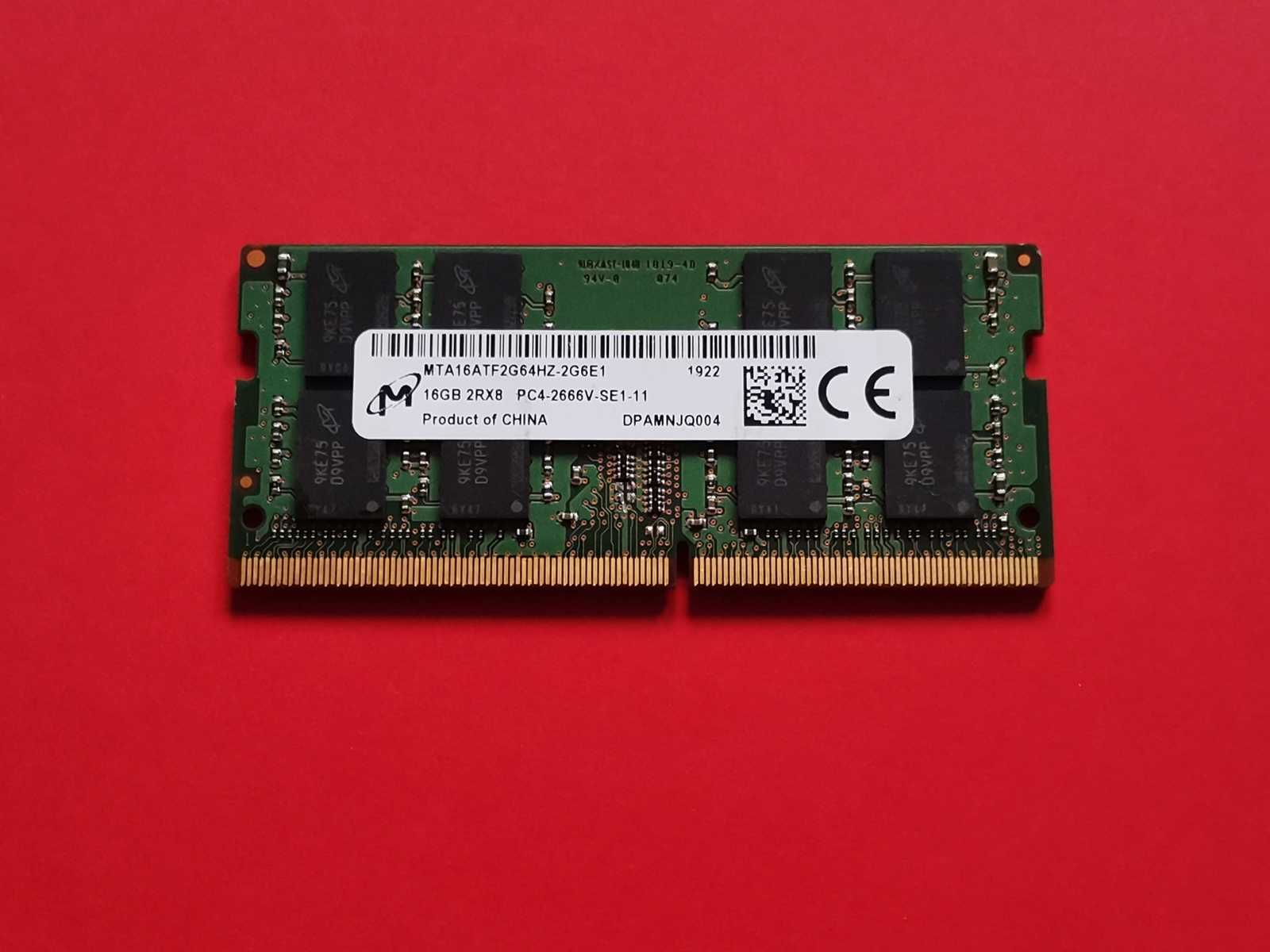 DDR4 16GB MicRon 2666v