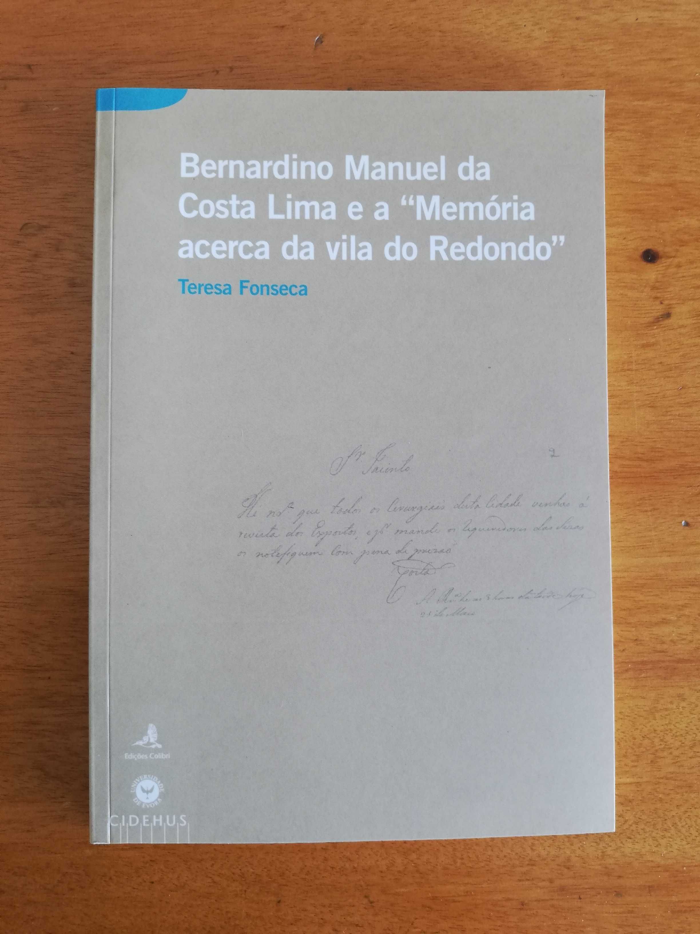 Memória acerca da vila do Redondo - Teresa Fonseca