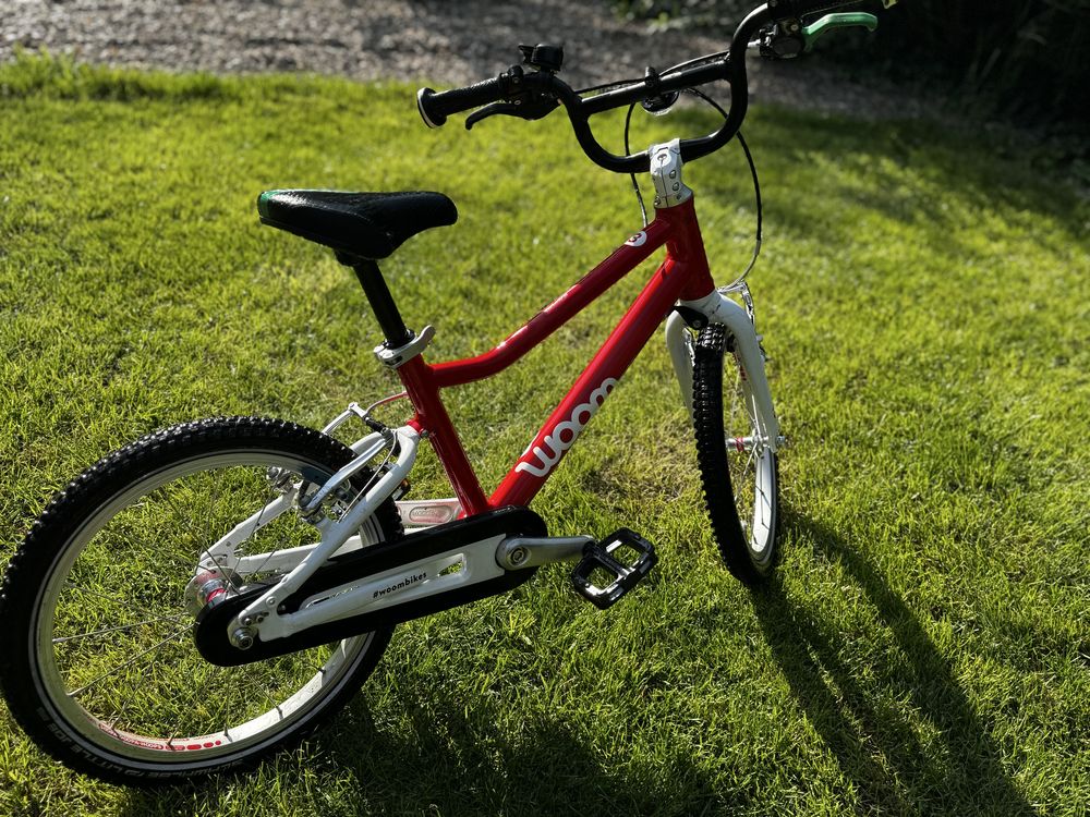 Rowerek Woom 3 + Kask + Hol aligator Trail - Gratis.