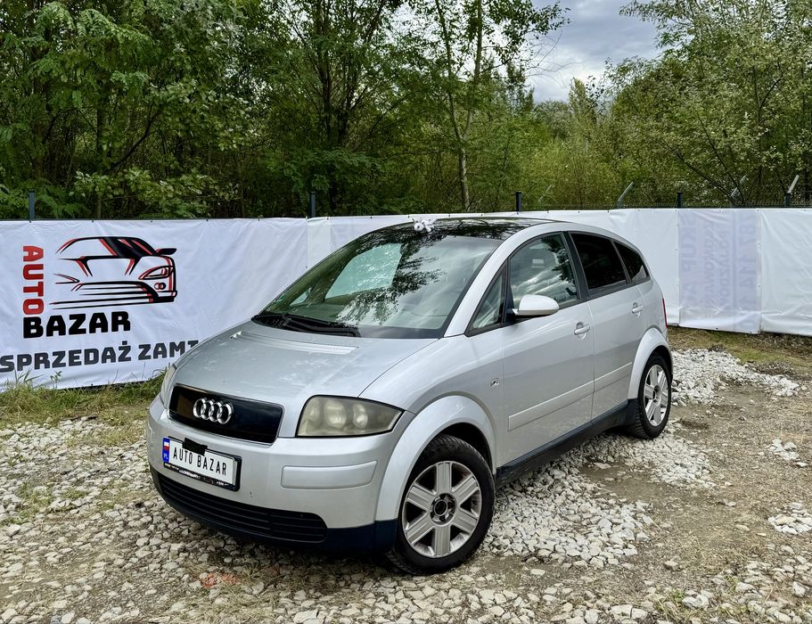 Audi A2 1.4 Benzyna > 2002 > Panorama > Klima > MegaStan > Zamiana