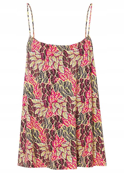 B.P.C bluzka letnia na ramiączka top wzór liście r.40/42