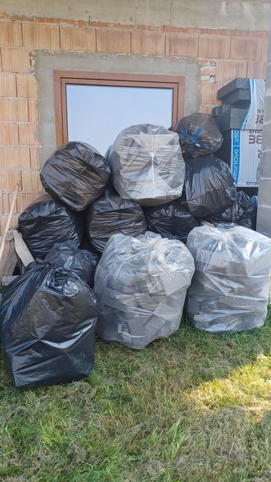 Styropian ścinki EPS100 EPS150 grafit i biały