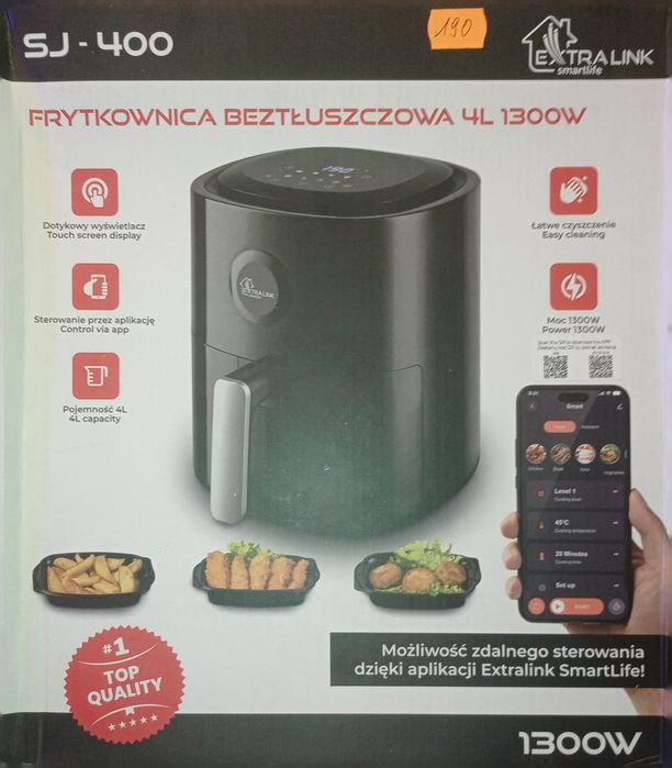 Frytkownica bez tłuszczowa 4l SJ-400