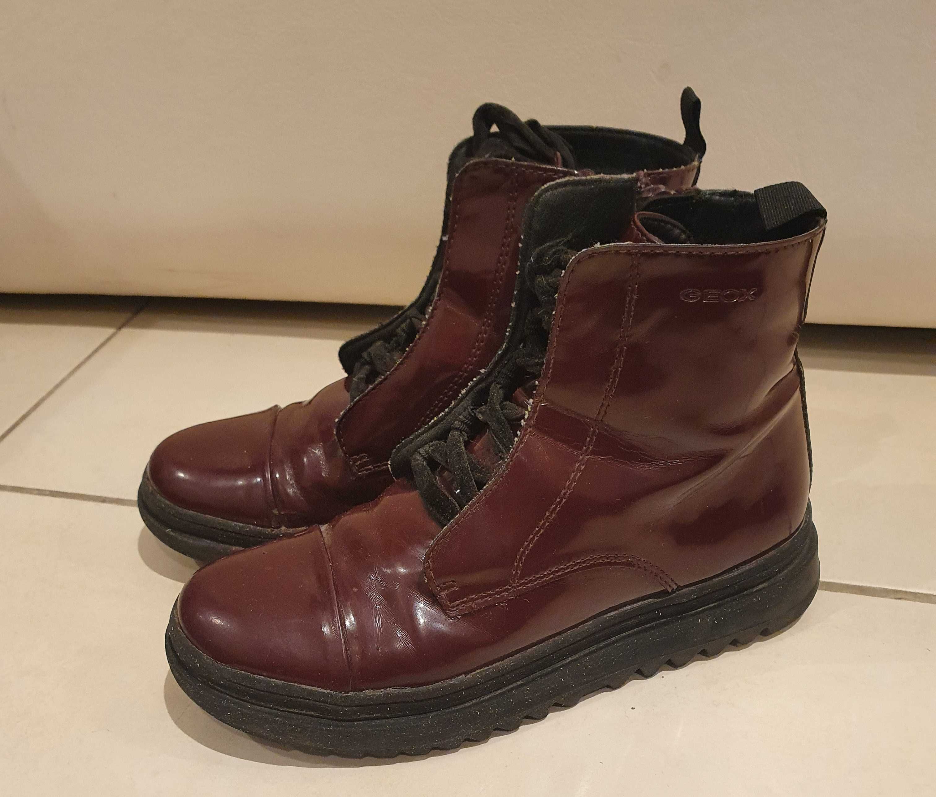 Buty Geox r.31, skóra lakierowana