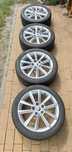 Felgi z oponami letnimi 17 5x112 skoda audi VW seat