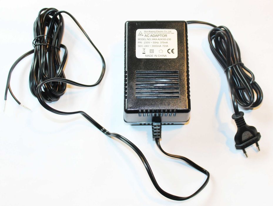 Zasilacz transformatorowy zminny AC 24V 3A 3000mA 72W