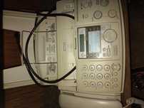 PRL telefon faks Panasonic KX-FHD331.
Jest to faks na zwykły papier, w
