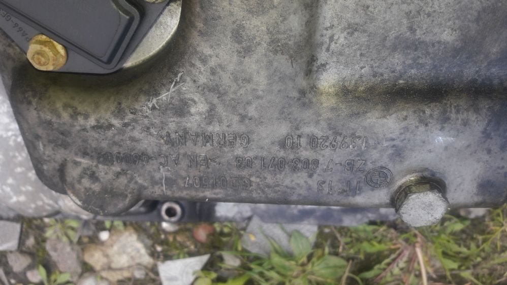 miska Oleju czujnik oleju e90 e60 Bmw 520d n47 320d 177km części