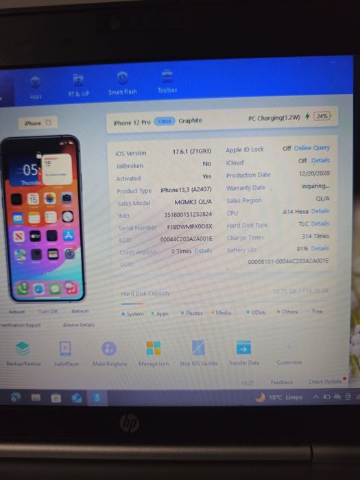 Iphone 12 Pro 128GB Branco