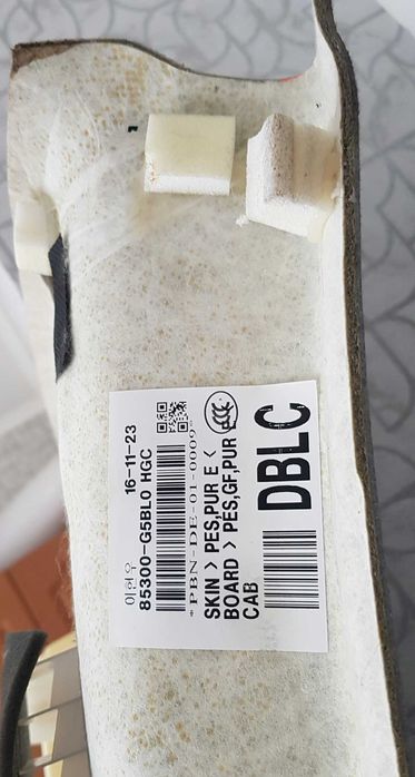 Потолок Kia Niro Hybrid 2017