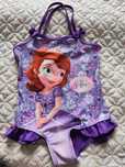 Strój kąpielowy jednoczęściowy Disney księżniczka Sofia
