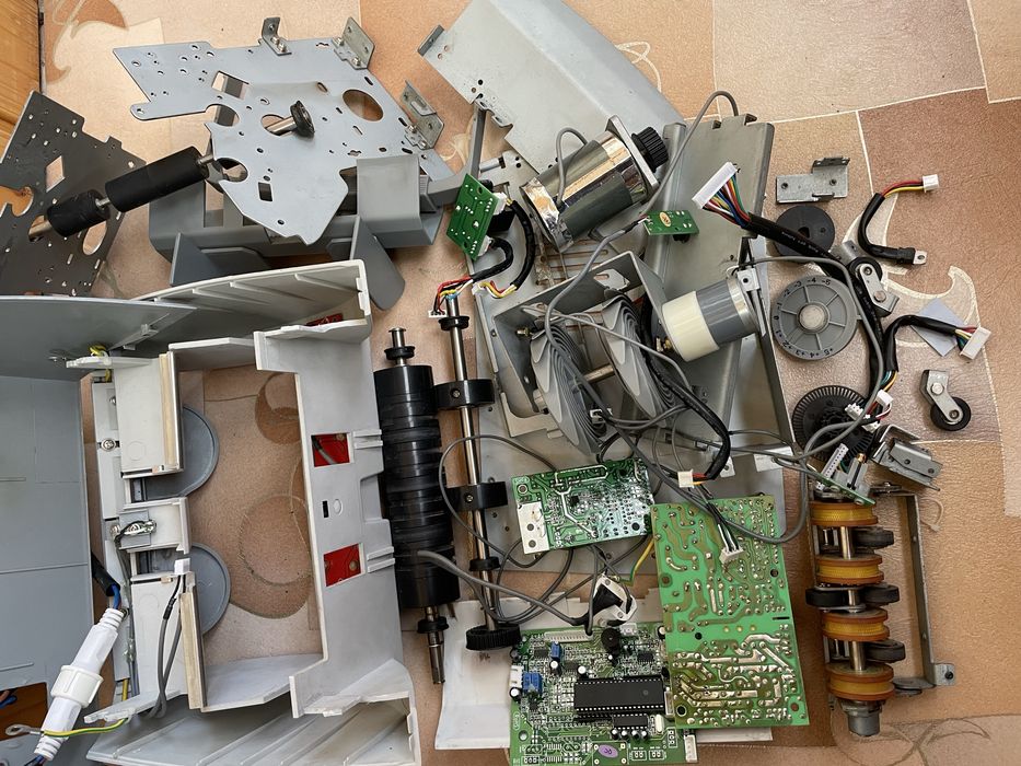 Купюросчетная машинка на запчасти, разобранная