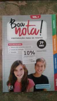 Boa nota! Preparação para os Testes - 7.º Ano Volume I