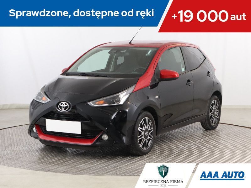 Toyota Aygo 1.0 VVT-i x-play , Salon Polska, Skóra, Navi, Klima, Parktronic