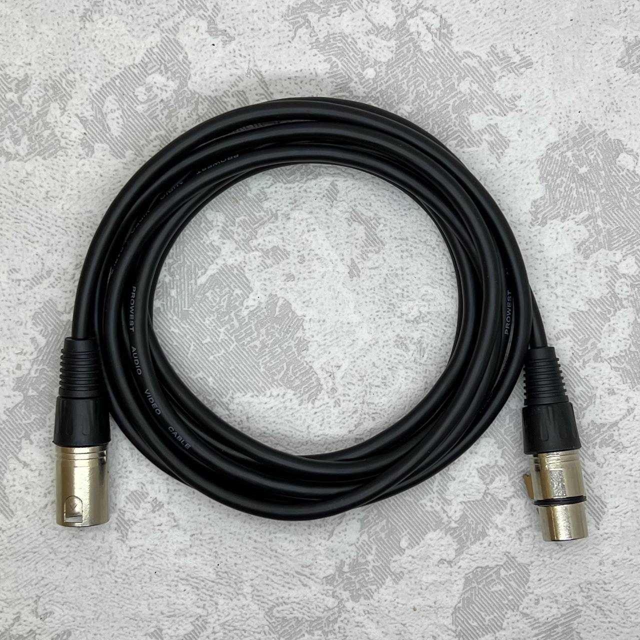 XLR-XLR Кабель мікрофонний, кабель міжблочний, аудіо кабель