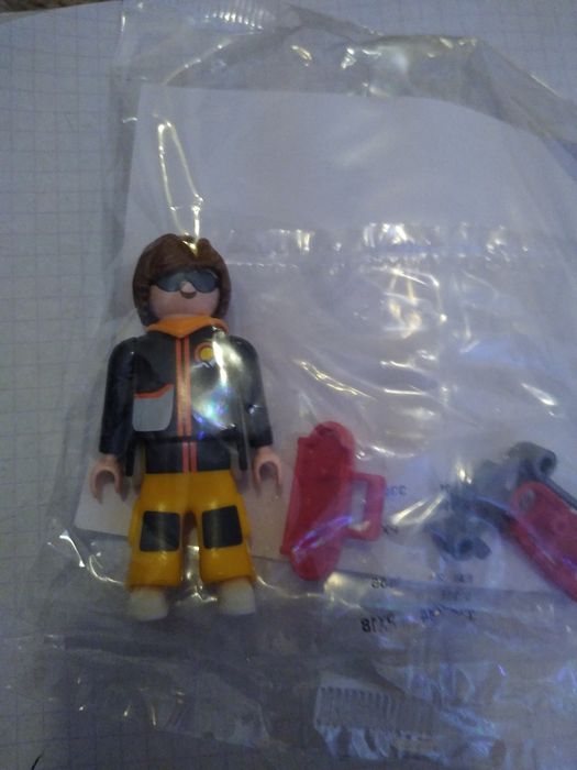 Playmobil figurka z radiem nowa