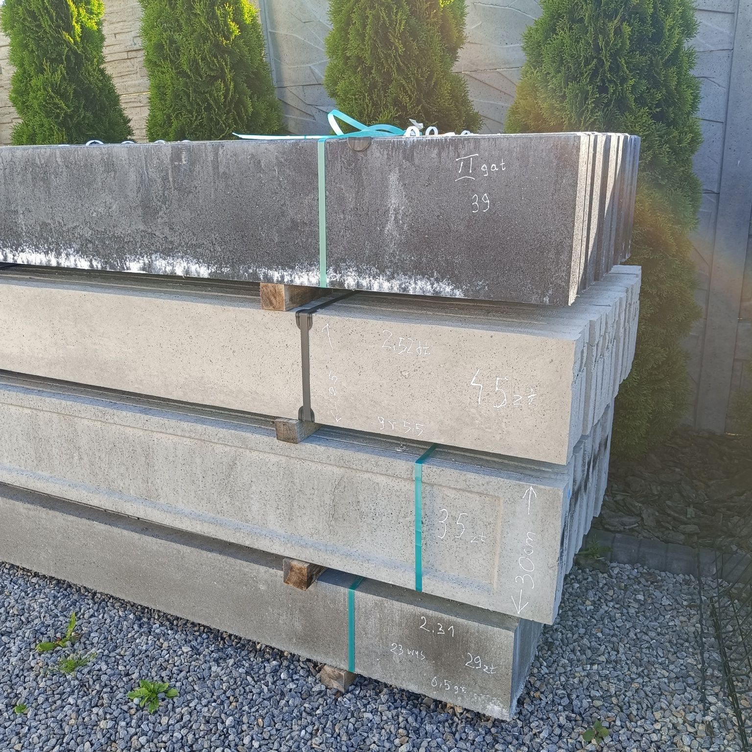 Słupek rura ocynk fi 48 grubość 1,25, dł. 2 m