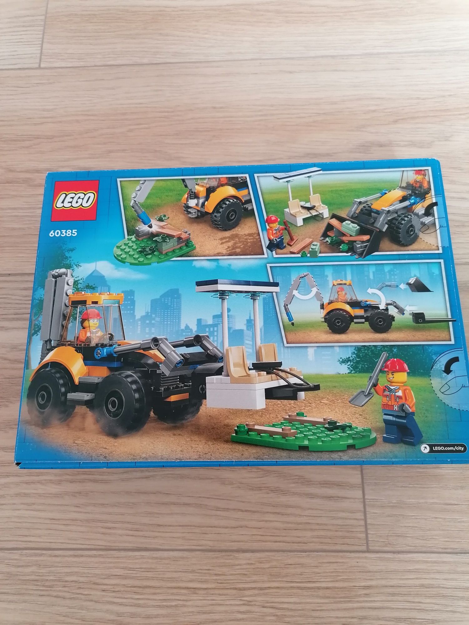 Lego city 60385 koparko ładowarka