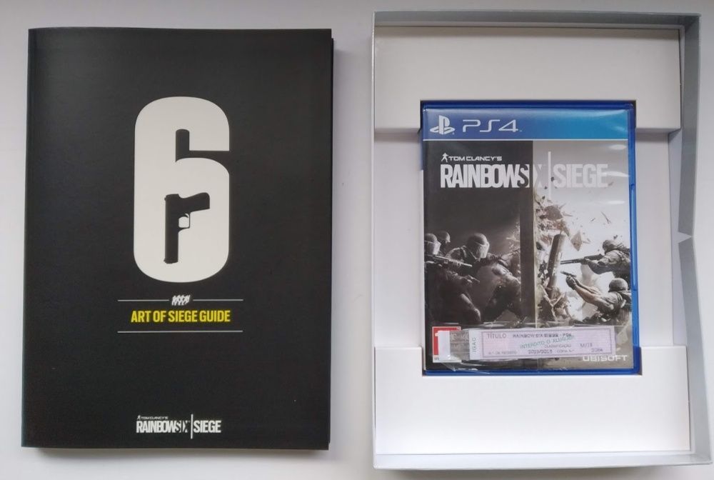 Edição Coleccionador Rainbow Six Siege ART Of SIEGE Edition ps4