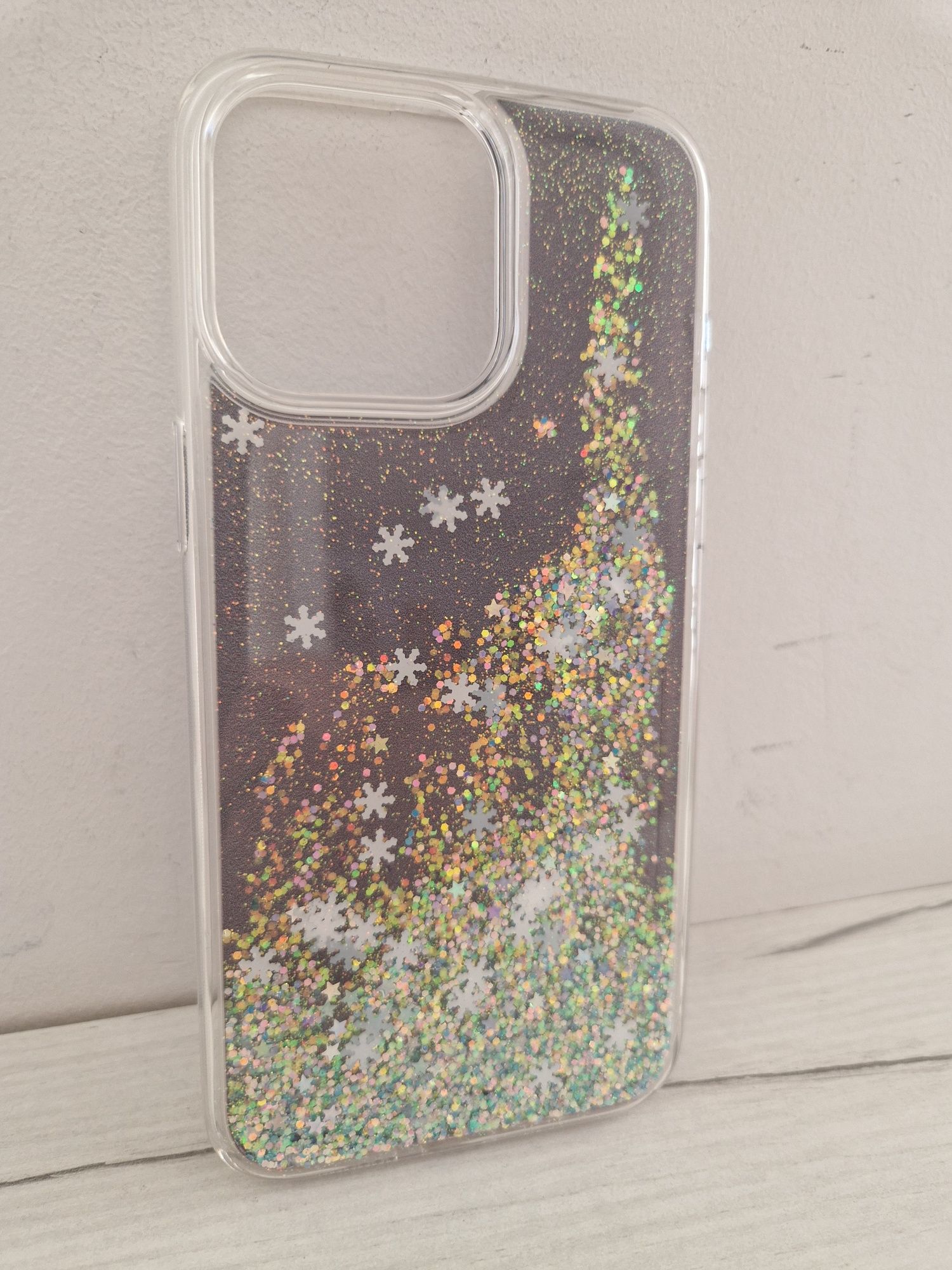 Liavec Snowflake Series Case do Iphone 15 Pro Max czarny