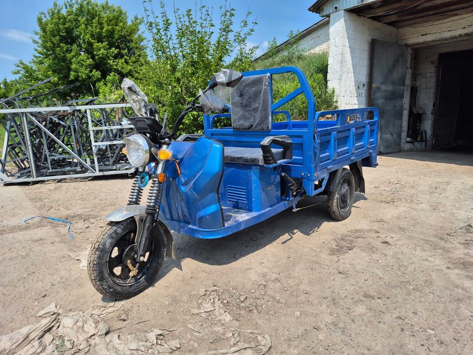 Трицикл Аккмуляторный Дозер 1200 ватт на 650 кг